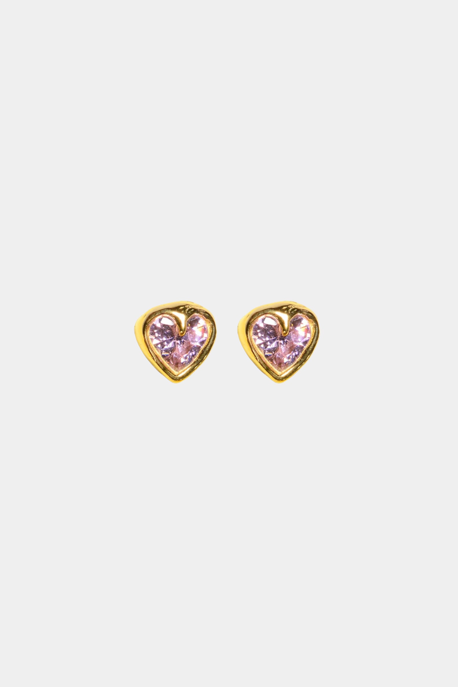 Tiny Heart Studs