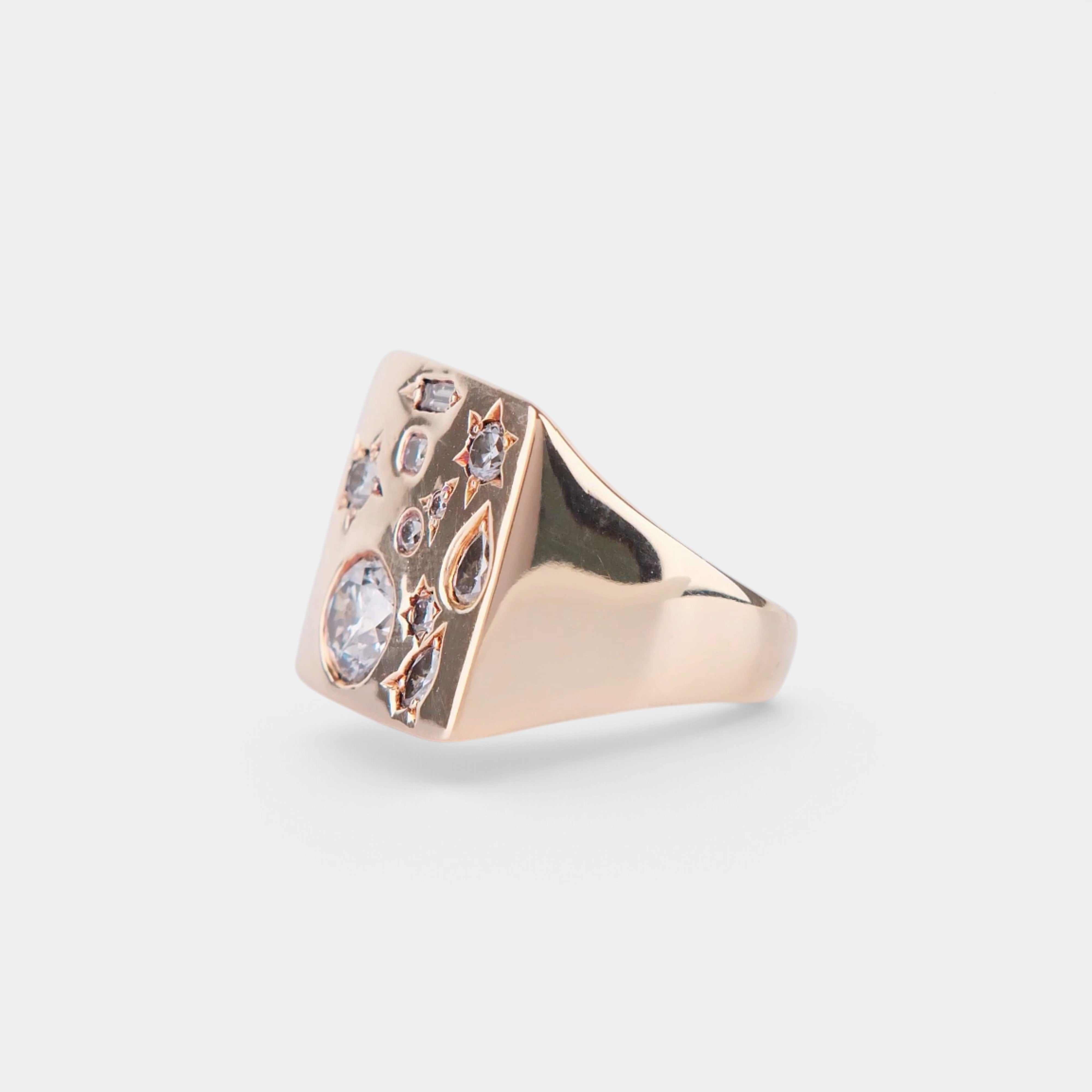 Bottle Rocket Signet Ring