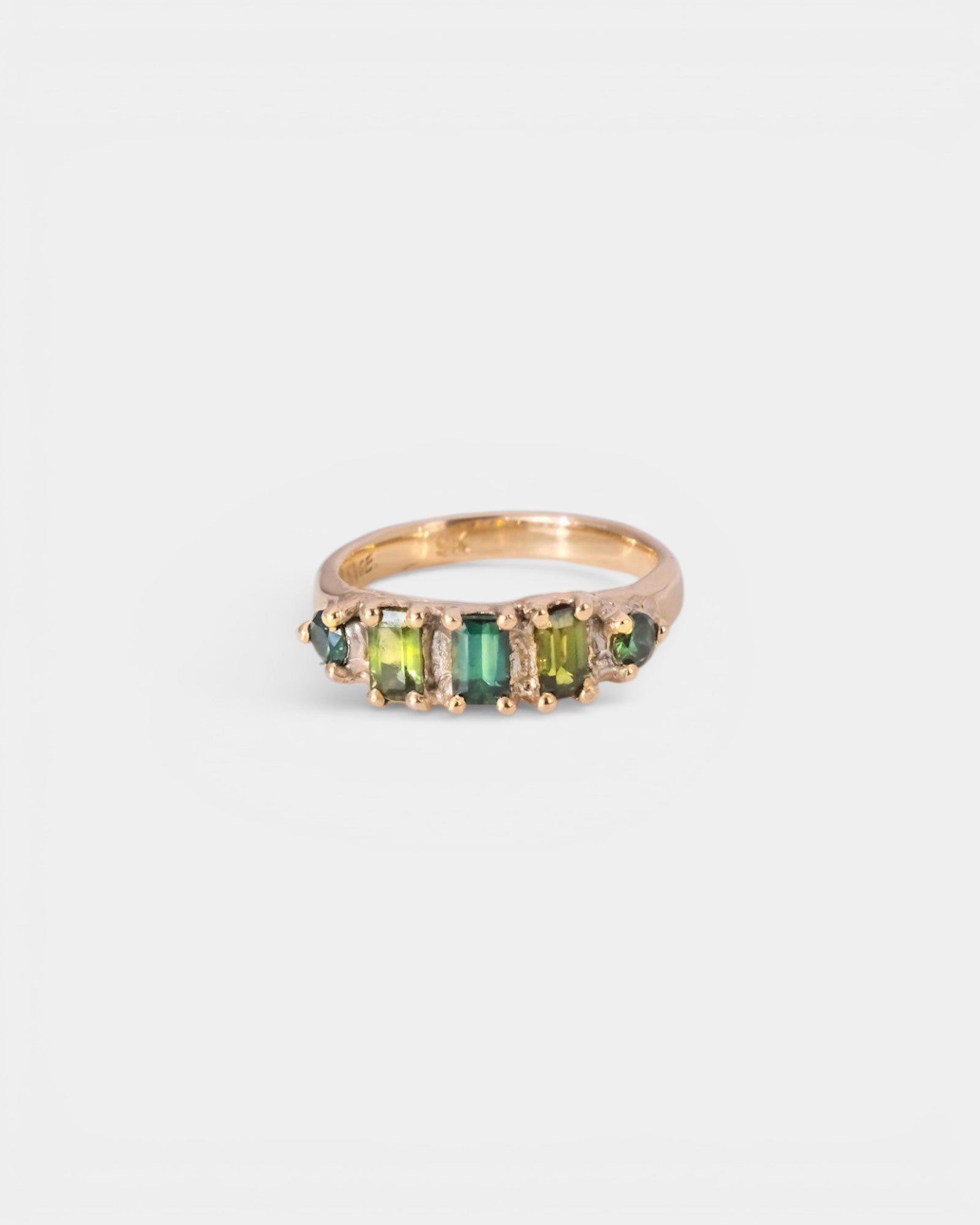 Bamboo Saucer Ring