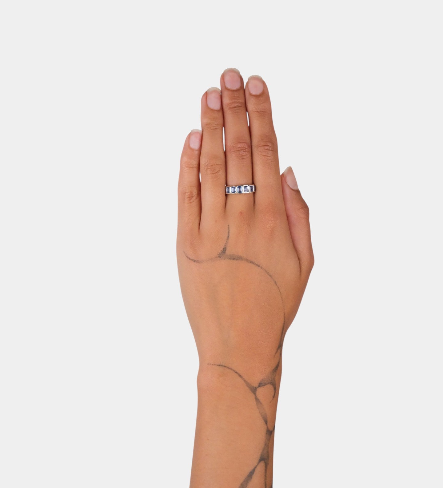 Blue Tanzanite Stacker Band